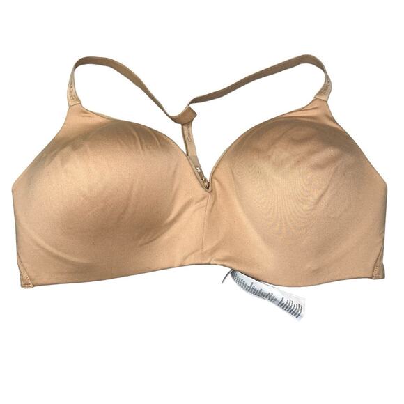 Calvin Klein tan bra wireless molded cups, lightly padded medium NWOT - Picture 1 of 5